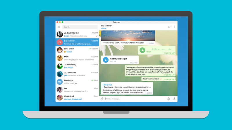 Telegram.